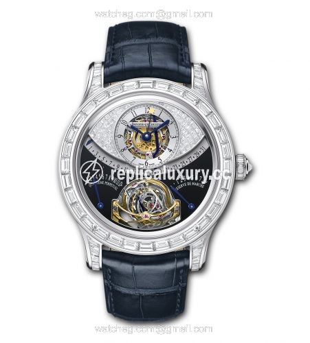 Jaeger-LeCoultre Master Gyrotourbillon 1 Platinum / Baguette / Onyx 6026412