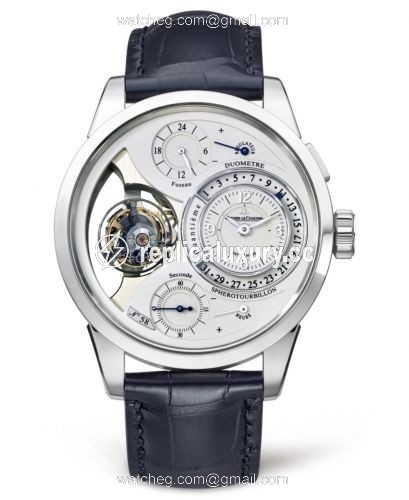 Jaeger-LeCoultre Duometre Spherotourbillon Platinum / Silver 6056590