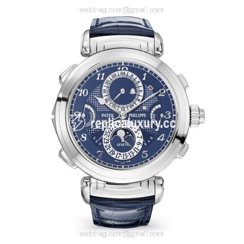 Patek Philippe Grandmaster Chime 6300 White Gold / Blue 6300G-010