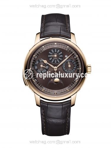 Vacheron Constantin Les Cabinotiers Minute Repeater Perpetual Calendar Pink Gold / Brown 6610C/000R-B510