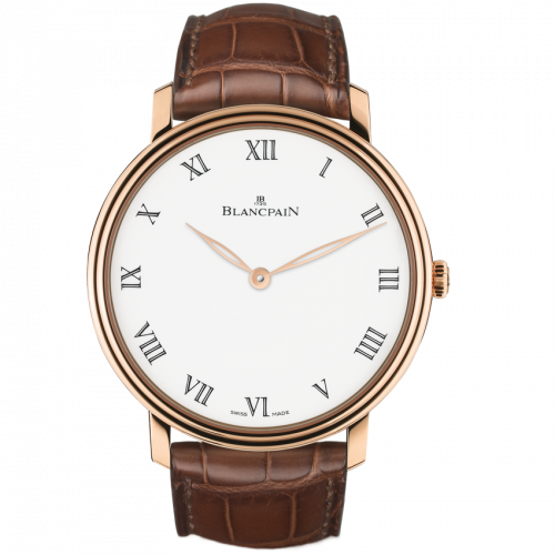 Blancpain Villeret Manuelle Piece Unique Grande Decoration / White Enamel 6615-3631-55B