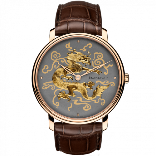 Blancpain Villeret Manuelle Piece Unique Damasquinee Dragon 6615A-3612-55B - 1