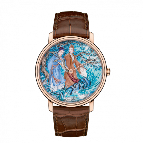 Blancpain Villeret Manuelle Piece Unique Grand Feu Men with Swan 6615C-3631-55B - 1
