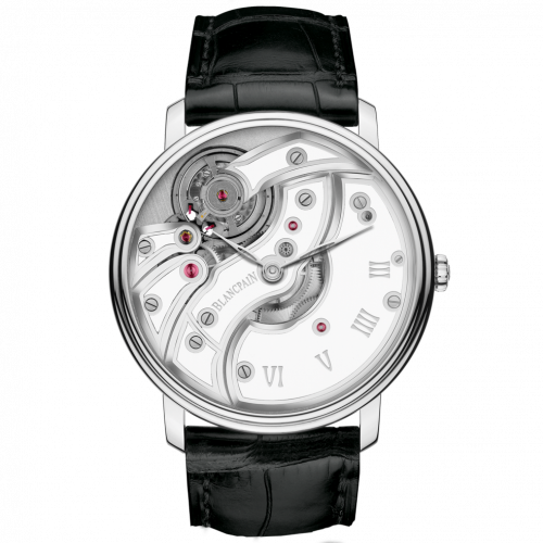 Blancpain Villeret Mouvement Inverse White 6616-1527-55B