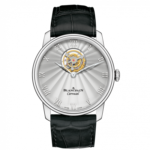 Blancpain Villeret Carrousel Volant Une Minute Platinum 66228-3442-55B