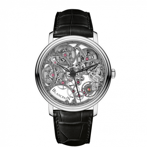 Blancpain Villeret Squelette 8 Jours White Gold 6633-1500-55B