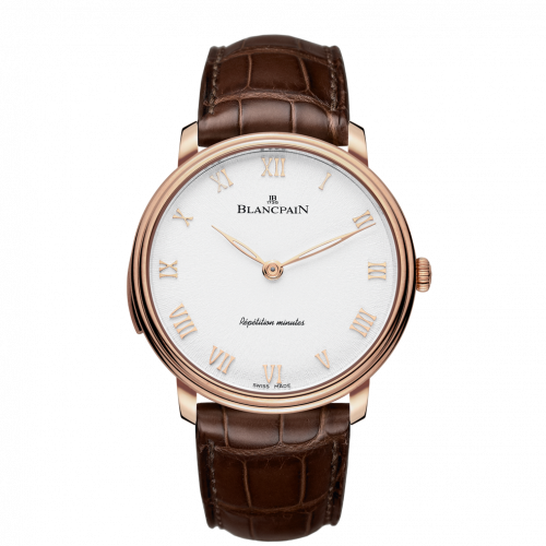 Blancpain Villeret Repetition Minutes Automatique Red Gold 6635-3642-55B