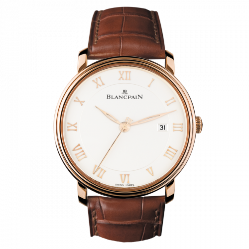 Blancpain Villeret Ultraplate Automatique 40mm Red Gold / Opalin 6651-3642-55B