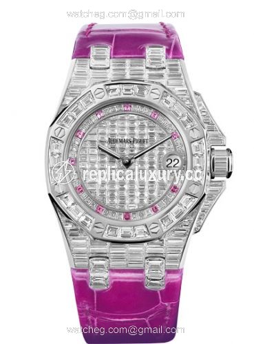 Audemars Piguet Royal Oak OffShore 67543 Lady Quartz Sapphire Hour 67543BC.ZZ.DXXXCR.01