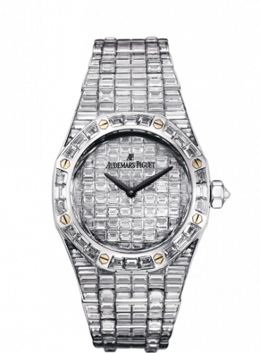 Audemars Piguet Royal Oak Lady White Gold / Baguette / Baguette 67606BC.ZZ.9179BC.01