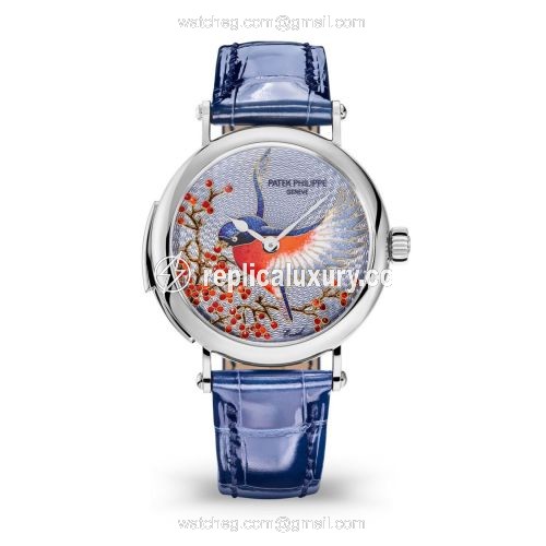 Patek Philippe Minute Repeater 7000 White Gold Bird 7000/50G-001
