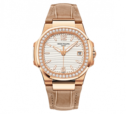 Patek Philippe Nautilus 7010 Rose Gold / White 7010R-011