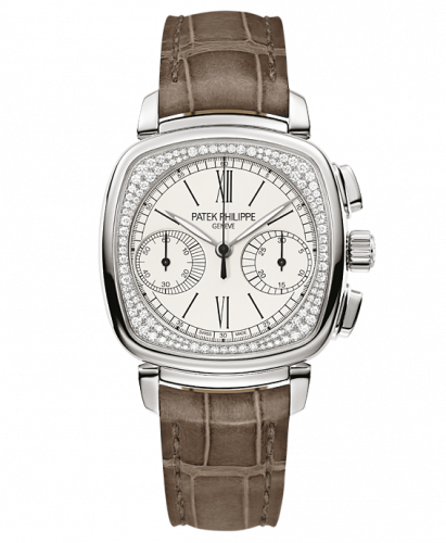 Patek Philippe Chronograph 7071 White Gold Silver 7071G-001