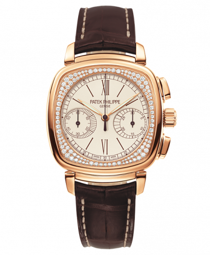 Patek Philippe Chronograph 7071 Rose Gold Silver 7071R-001