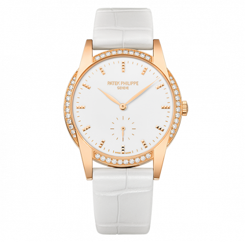 Patek Philippe Calatrava 7122 Rose Gold / White 7122/200R-001