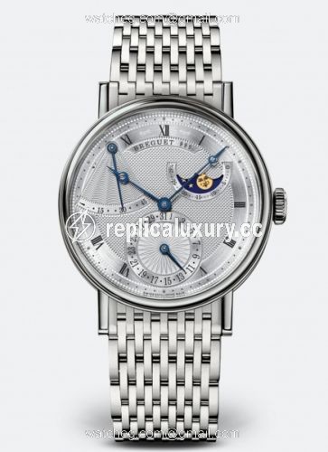 Breguet Classique 7137 White Gold / Silver / Bracelet 7137BB/11/BV0