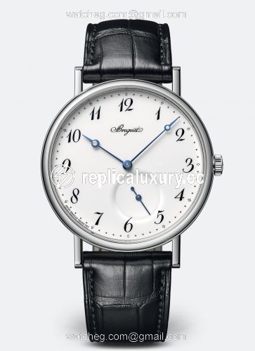 Breguet Classique 7147 White Gold / Grand Feu Enamel 7147BB/29/9WU