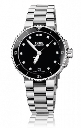 Oris Aquis Date Diamonds 733 7652 4194-07 8 18 01P