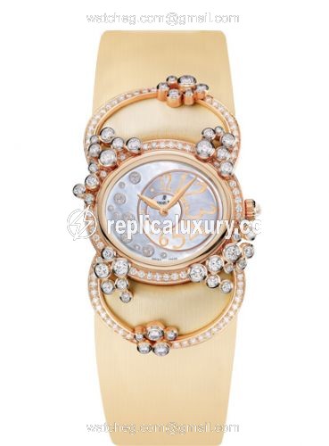 Audemars Piguet Millenary Precieuse Pink Gold / MOP 77227OR.ZZ.A012SU.01
