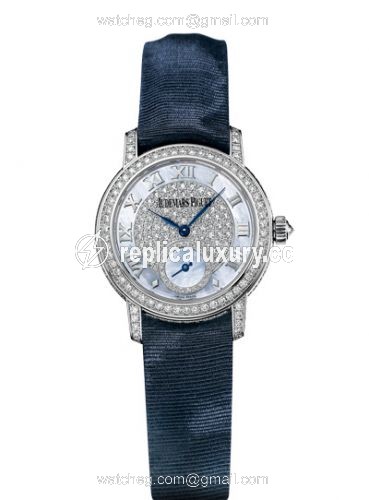 Audemars Piguet Jules Audemars Small Seconds White Gold / Diamond / MOP 77229BC.ZZ.A001MR.01