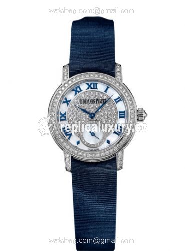 Audemars Piguet Jules Audemars Small Seconds White Gold / Diamond / MOP 77229BC.ZZ.A025MR.01