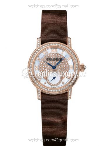 Audemars Piguet Jules Audemars Small Seconds Pink Gold / Diamond / MOP 77229OR.ZZ.A082MR.01