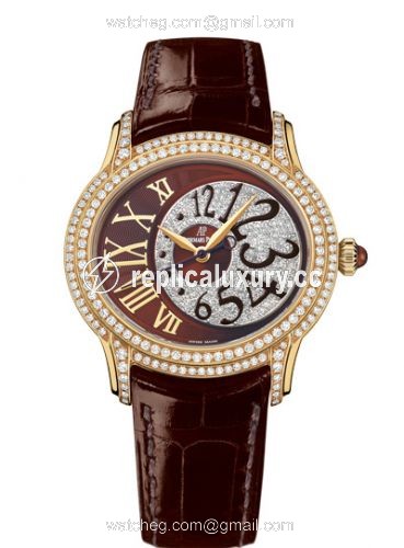 Audemars Piguet Millenary Self-Winding Yellow Gold / Brown 77302BA.ZZ.D094CR.01