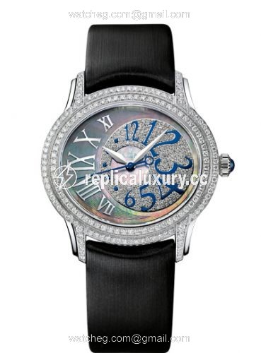 Audemars Piguet Millenary Self-Winding White Gold / Black MOP 77303BC.ZZ.D007SU.01