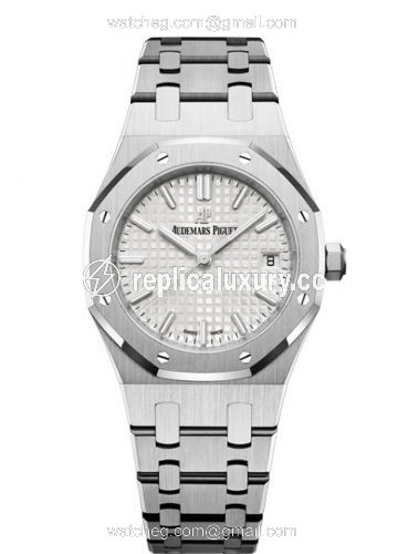 Audemars Piguet Royal Oak Selfwinding 34 Stainless Steel / Silver / Bracelet 77350ST.OO.1261ST.01