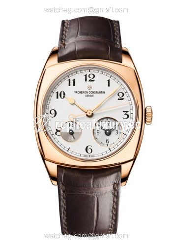 Vacheron Constantin Harmony Dual Time Pink Gold / Black Numerals 7800S/000R-B140
