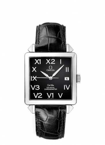 Omega De Ville Byzantium Co-Axial 33.4 Co-Axial Stainless Steel / Black 7801.50.31