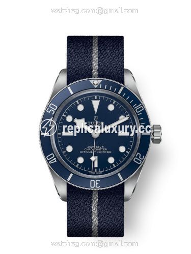 Tudor Heritage Black Bay Fifty-Eight Stainless Steel / Navy Blue / Fabric 79030B-0003