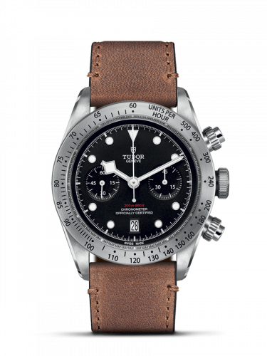Tudor Heritage Black Bay Black Chronograph / Strap 79350-0005