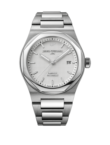 Girard-Perregaux Laureato 41 Automatic Stainless Steel / Silver 81000-11-131-11A 