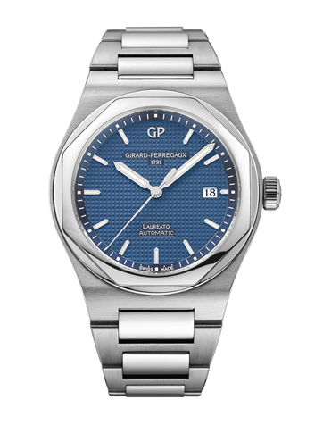 Girard-Perregaux Laureato 41 Automatic Stainless Steel / Blue 81000-11-431-11A