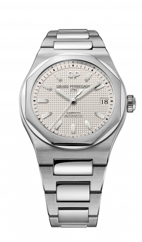 Girard-Perregaux Laureato 38 Automatic Stainless Steel / Silver 81005-11-131-BB6A