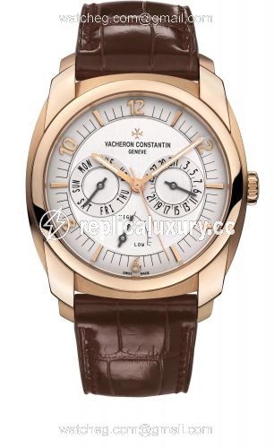 Vacheron Constantin Quai de l'Ile Pink Day-Date Gold / Silver 85050/000R-I0P29