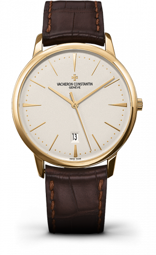 Vacheron Constantin Patrimony Contemporaine Self-Winding Yellow Gold / Silver 85180/000J-9231