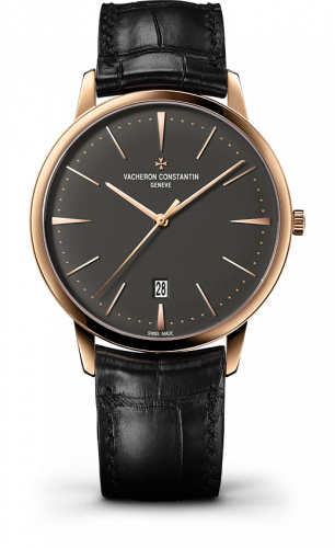 Vacheron Constantin Patrimony Contemporaine Self-Winding Pink Gold/ Anthracite 85180/000R-9166