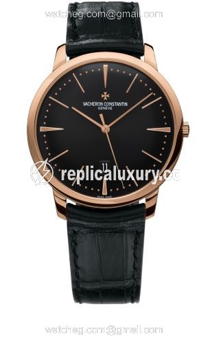 Vacheron Constantin Patrimony Contemporaine Self-Winding Pink Gold / Silver 85180/000R-9232