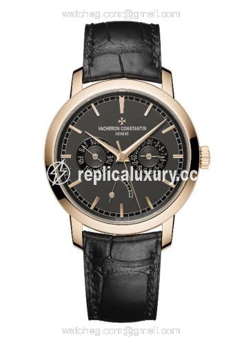 Vacheron Constantin Traditionnelle Day-Date Power Reserve Pink / Slate 85290/000R-B405