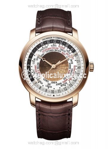 Vacheron Constantin Traditionnelle World Time Pink Gold 86060/000R-8985
