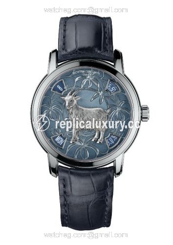Vacheron Constantin Metiers d'Art The Legend of the Chinese Zodiac Year of the Goat Platinum 86073/000P-9890
