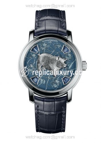Vacheron Constantin Metiers d'Art The Legend of the Chinese Zodiac Year of the Pig Platinum 86073/000P-B428