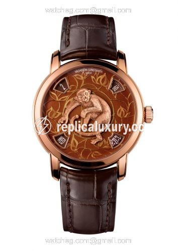 Vacheron Constantin Metiers d'Art The Legend of the Chinese Zodiac Year of the Monkey Pink Gold 86073/000R-8971