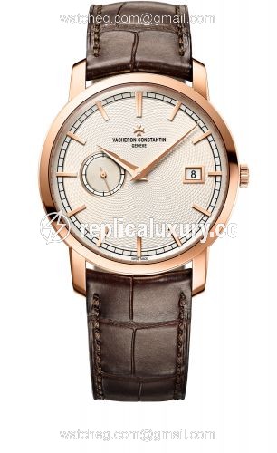 Vacheron Constantin Traditionnelle Self-Winding Small Seconds Pink Gold / Silver 87172/000R-B167