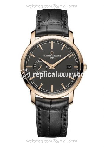 Vacheron Constantin Traditionnelle Self-Winding Small Seconds Pink Gold / Slate 87172/000R-B403