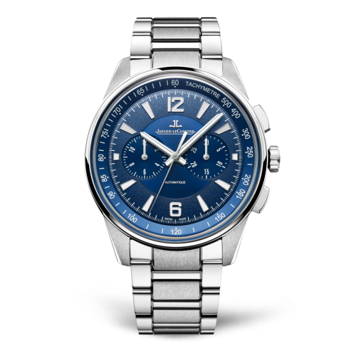 Jaeger-LeCoultre Polaris Chronograph Stainless Steel / Blue / Bracelet 9028180