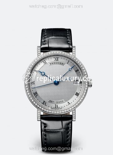 Breguet Classique 9068 White Gold / Silver 9068BB/12/976/DD00