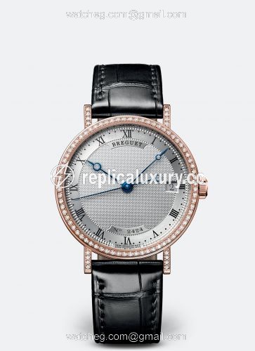 Breguet Classique 9068 Rose Gold / Silver 9068BR/12/976/DD00